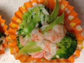 ★お弁当★ブロッコリーのカニカマあんかけ